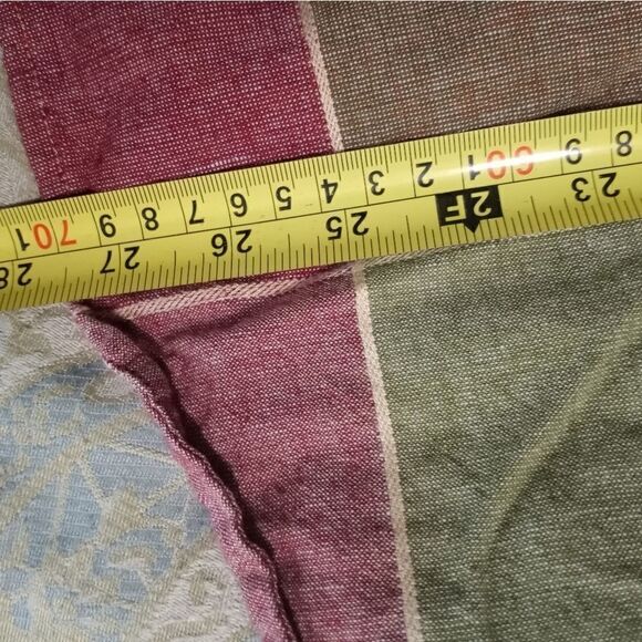 Fashion Bug 14/16 BlendCotton Plaid Longsleeves Button Up Women's Shirt - Picture 6 of 8